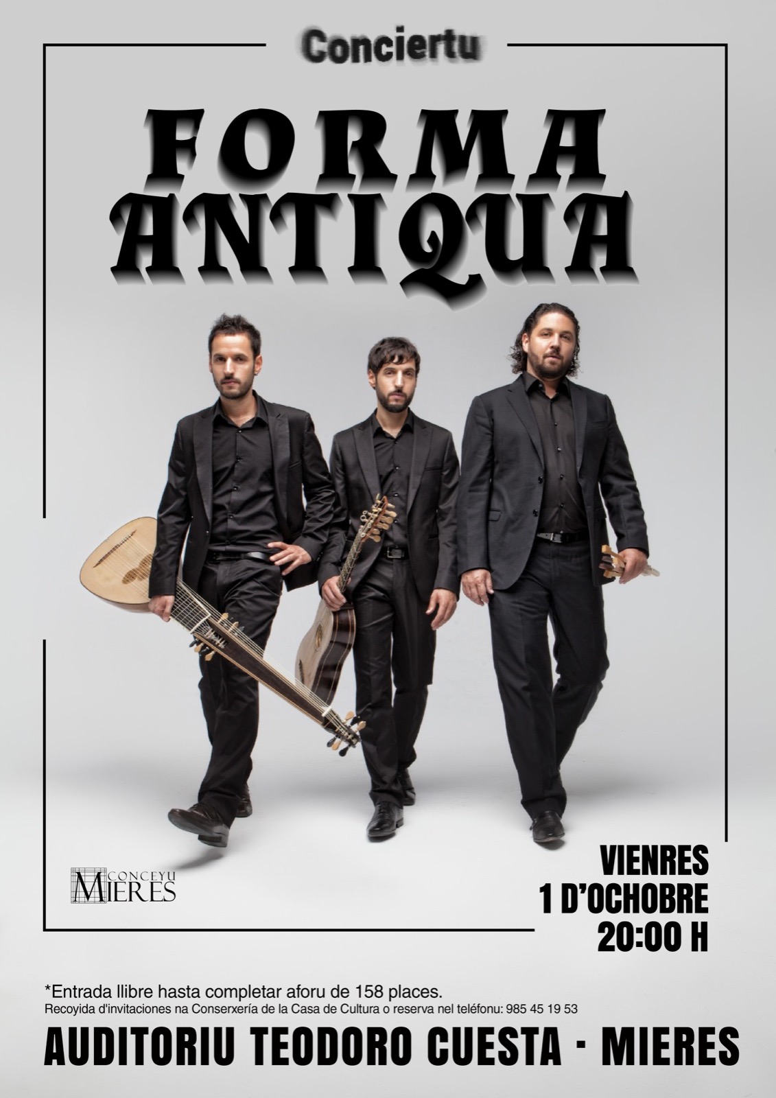 Música, teatro y danza en un fin de semana variado y de calidad en la programación cultural
