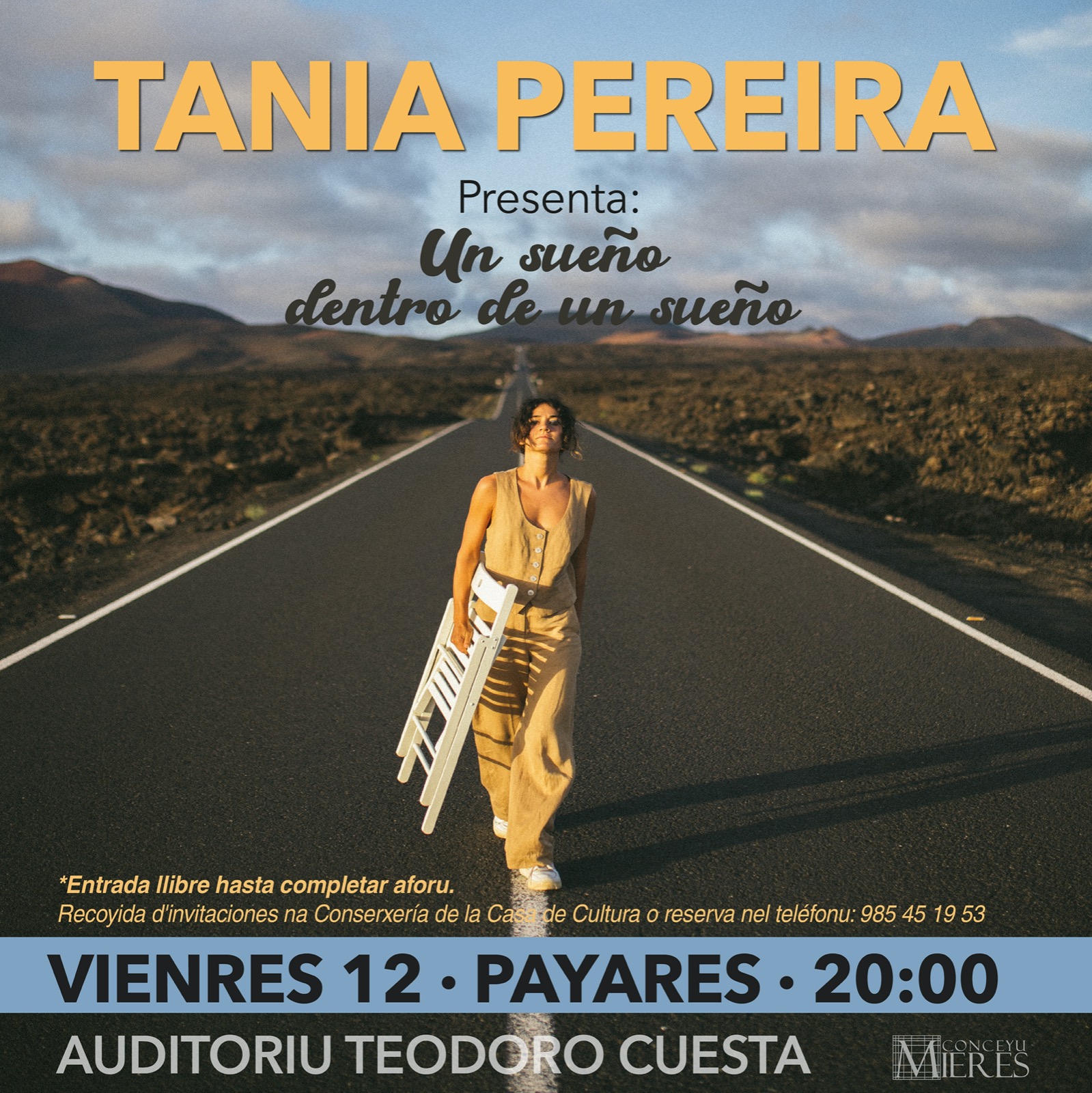 La música y el teatro, protagonistas de la programación cultural de la semana en Mieres