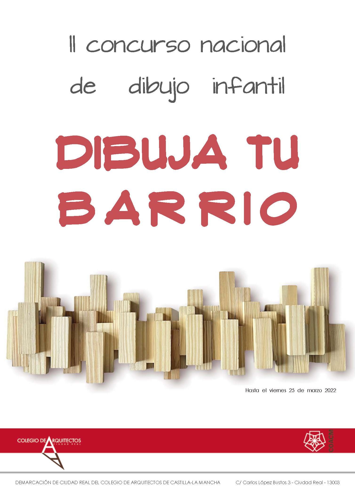 La Demarcación de Ciudad Real del COACM convoca su II Concurso Nacional de Dibujo Infantil