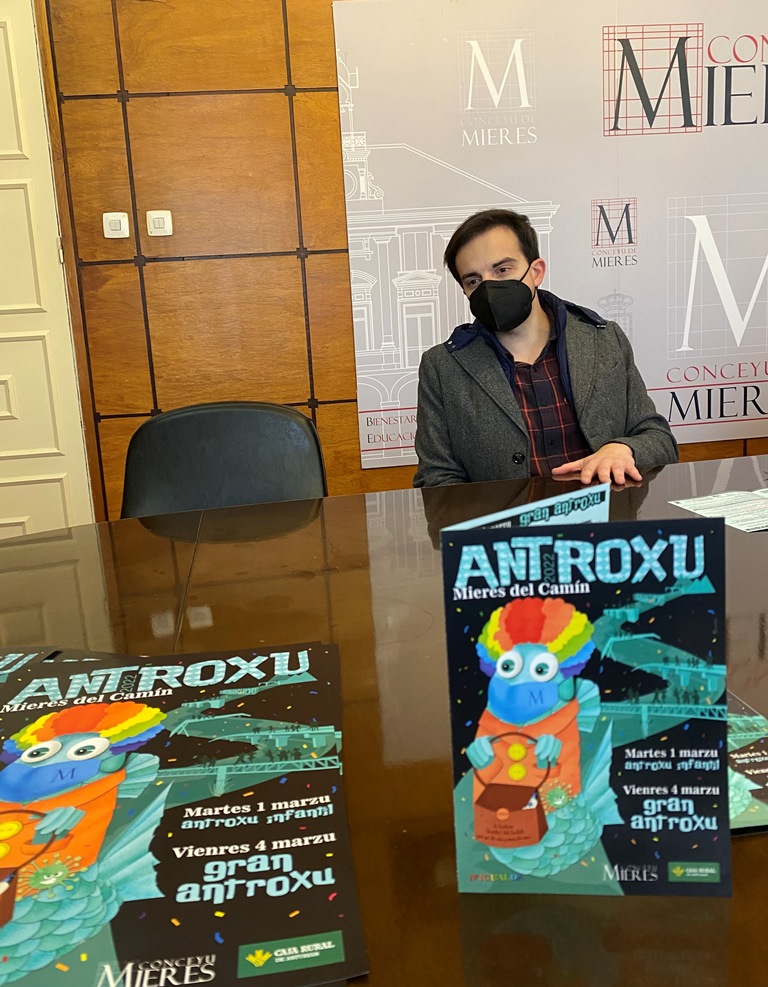 Todo listo en Mieres para celebrar el Antroxu los días 1 y 4 de marzo