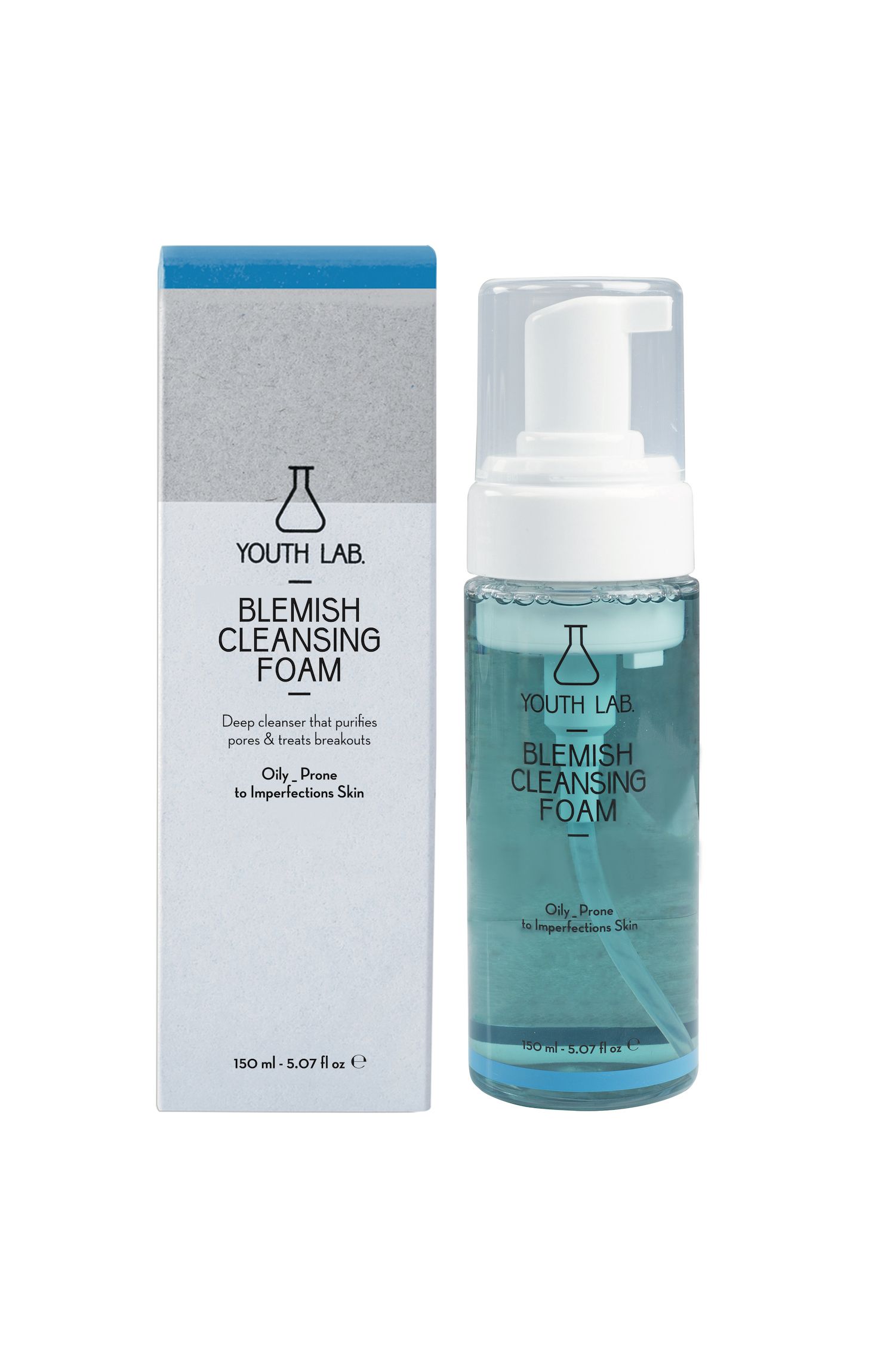 Youth Lab presenta Blemish Foam, su poderosa espuma limpiadora contra el acné