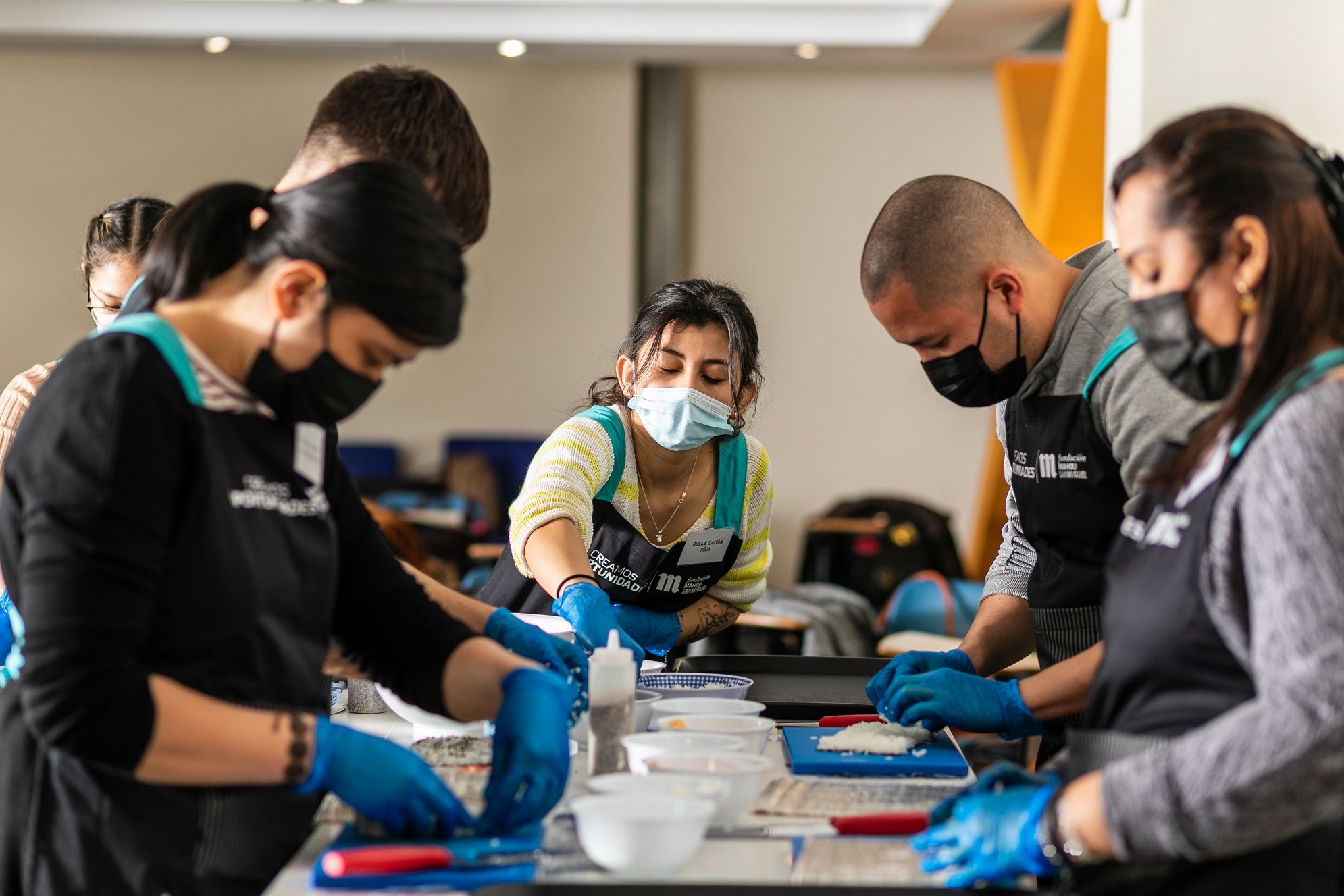 Fundación Mahou San Miguel, Fundación Tomillo y Sushita forman en cocina japonesa a jóvenes en desempleo