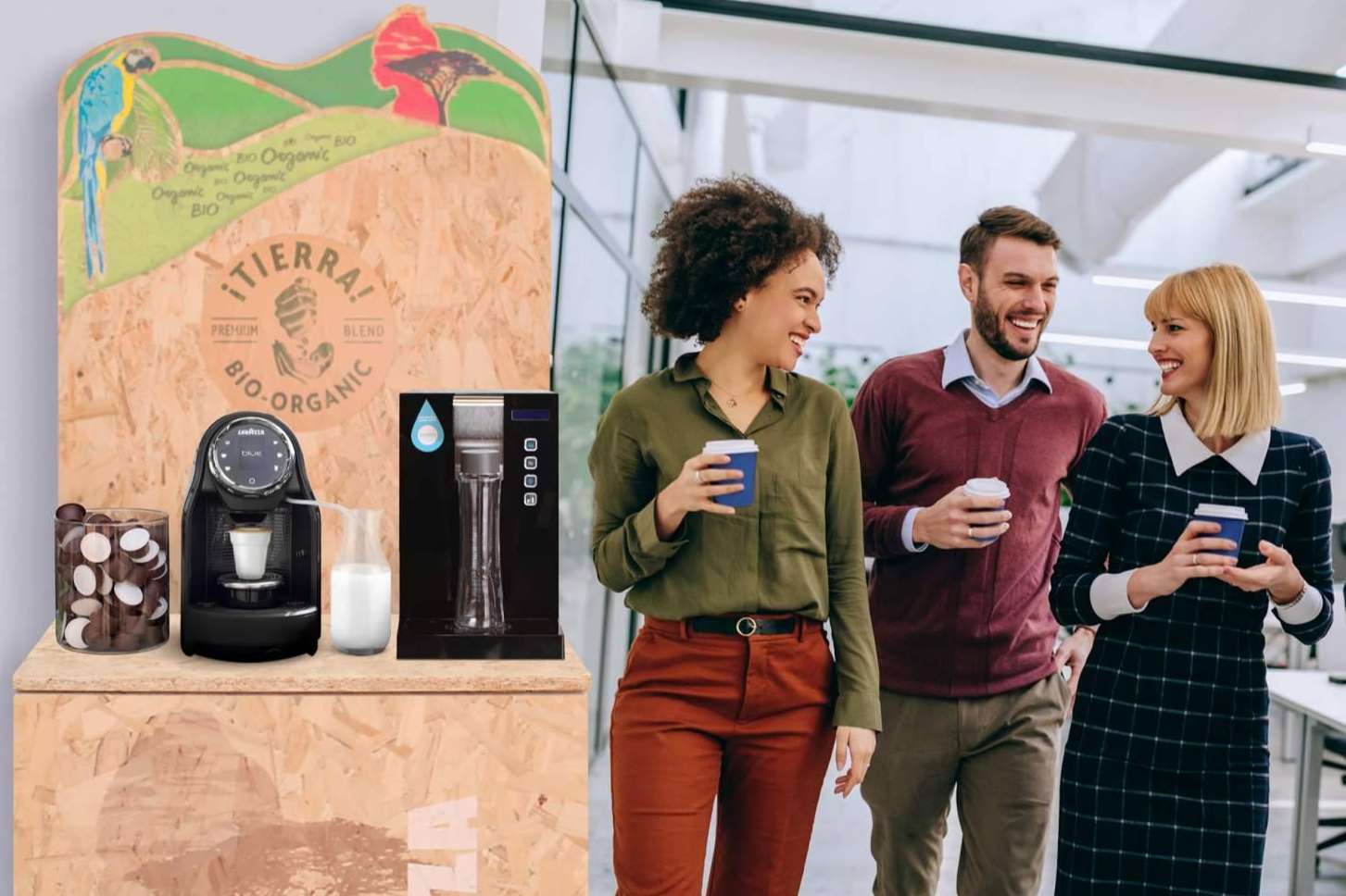 Café de calidad y agua para empresas con los servicios de Espressa Coffee & Water