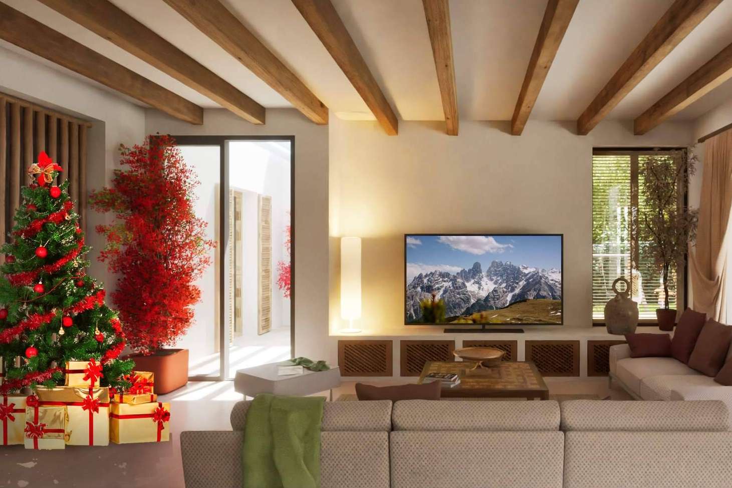 Pacheco Arquitectos  permite decorar el hogar en Navidad sin arruinarse