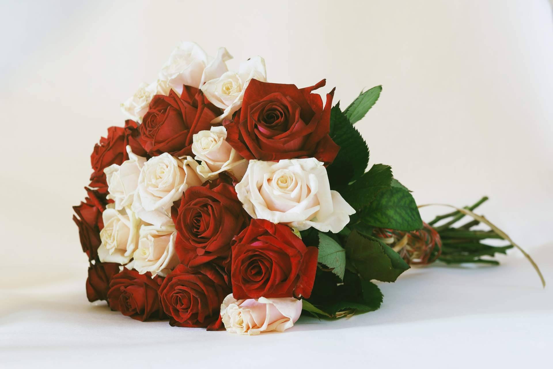 Rosistirem enumera ocasiones especiales para regalar un ramo de rosas blancas y rojas