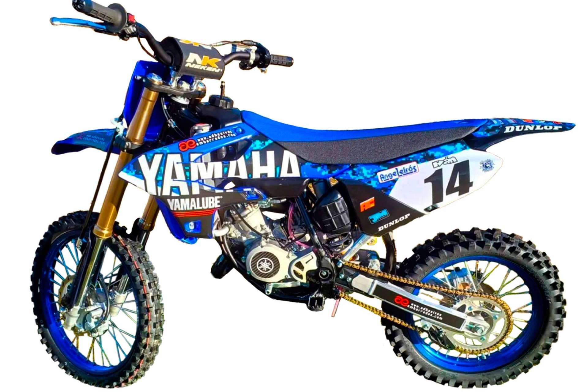 ¿Dónde conseguir adhesivos personalizados para motos de motocross? ADHESIVOSEMBARRADOS