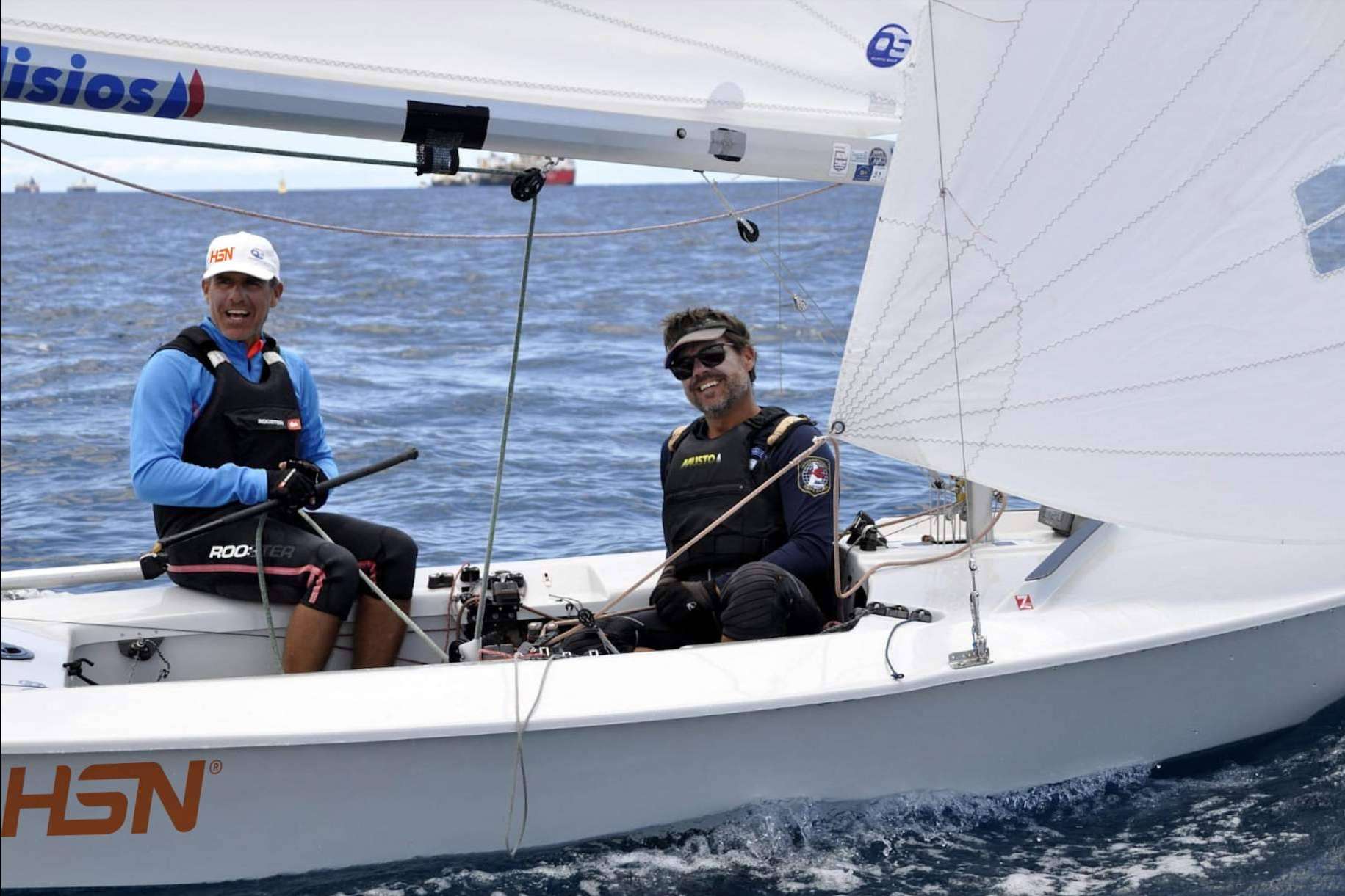 Los hermanos Del Castillo, campeones de Canarias de Snipe con HSN-LIVVO