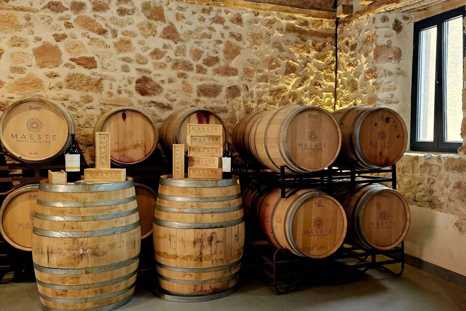 Inauguración de bodegas Maeste; viñedos de altura y con alma en el extremo sur de la Ribera del Duero
