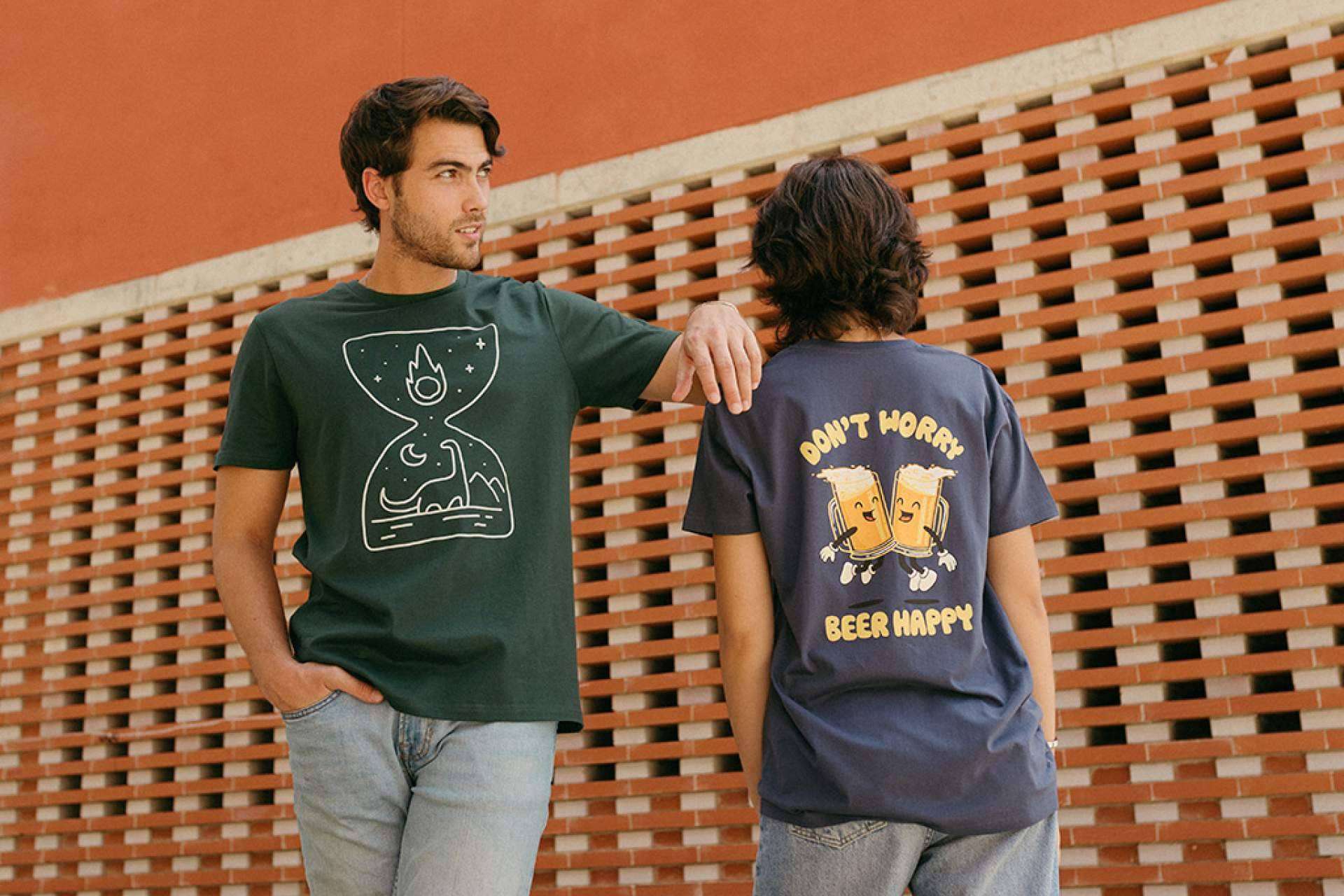 Pampling, pioneros en la fabricación de camisetas originales en España que combinan creatividad y calidad