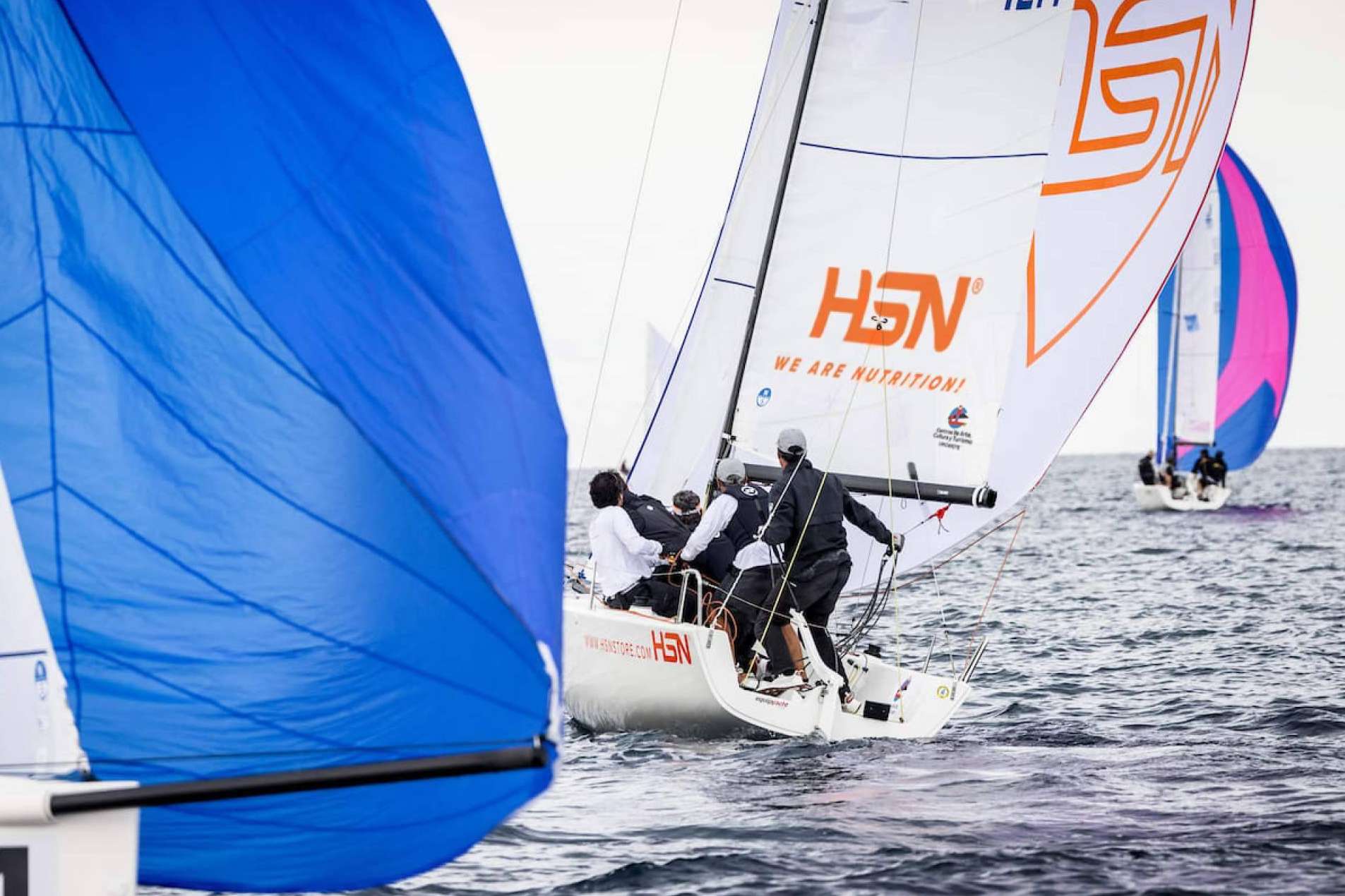 Empieza la temporada del Mediterráneo de J70 en aguas de Barcelona