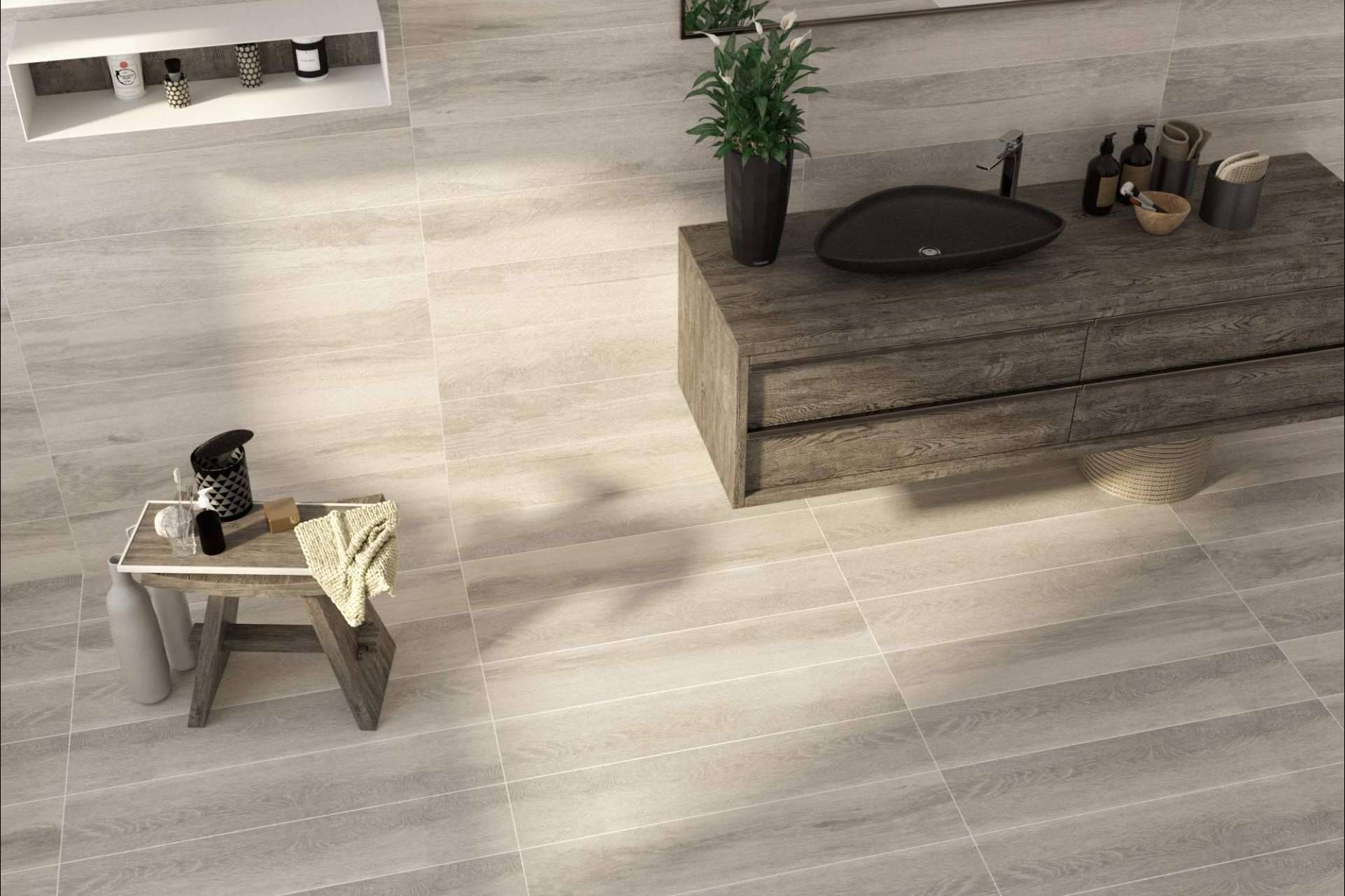 El secreto de los diseñadores; Suelo porcelánico que parece madera (y dura para siempre)