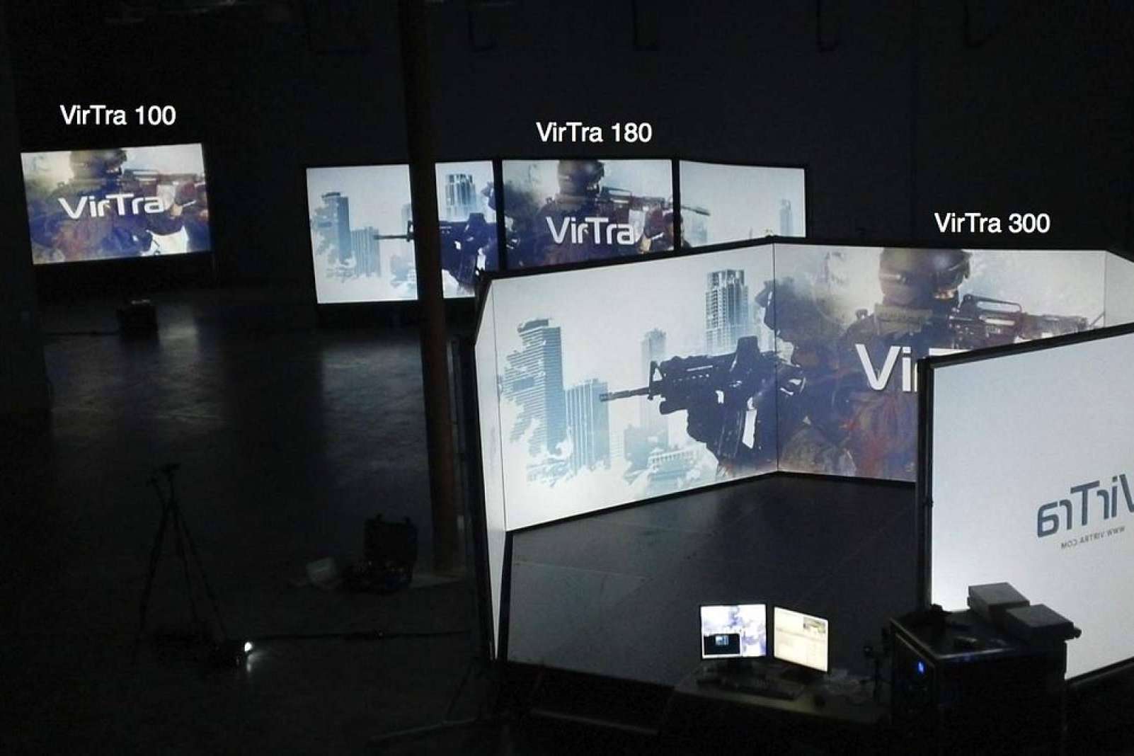 VirTra; Simuladores de entrenamiento realista para situaciones críticas