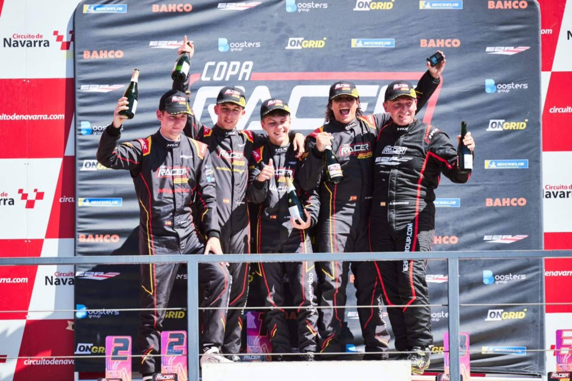 Sorpresas y máxima tensión en la Copa Racer Confortauto de Navarra con todo por decidir