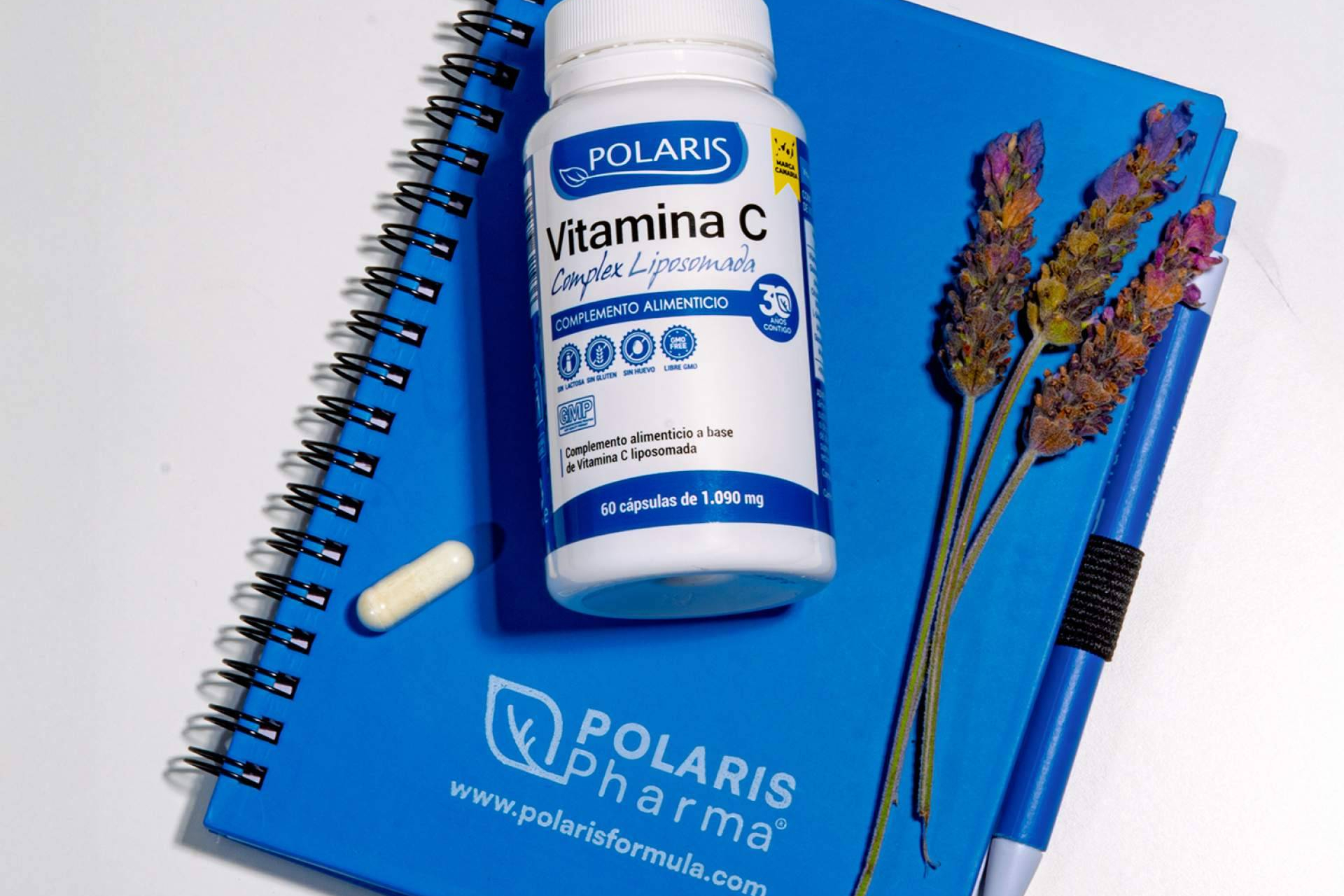 Regreso a clases y oficina, vitamina C liposomada de Polaris Formula para fortalecer defensas y energía