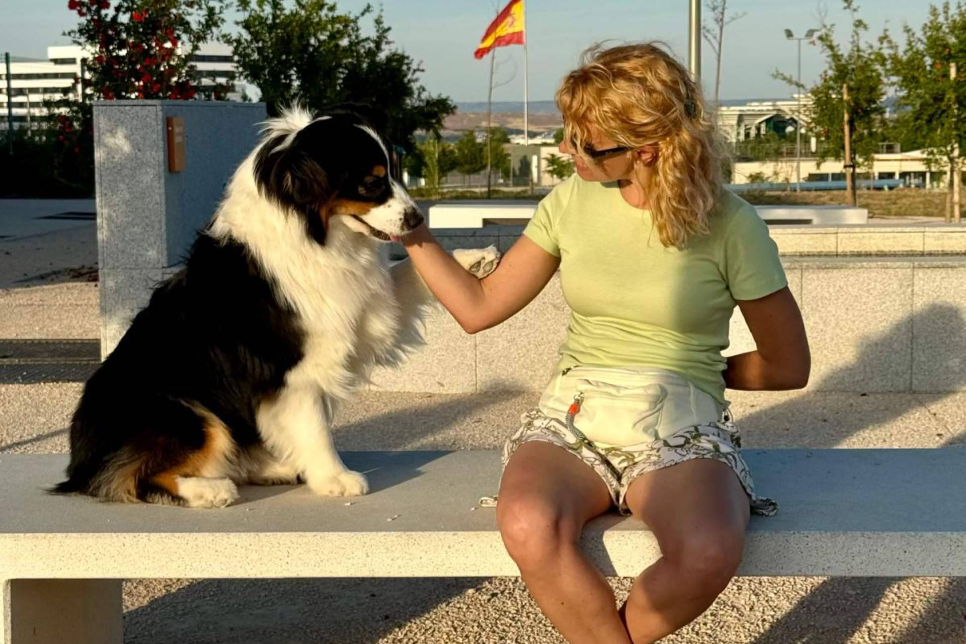 María Díez, de Cole de Canes, referente en adiestramiento canino en Madrid