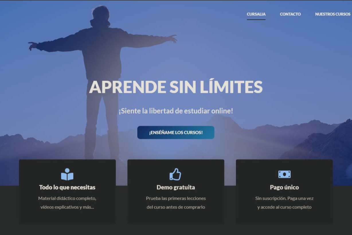 Cursalia.online revoluciona el aprendizaje con cursos desasistidos y materiales completos