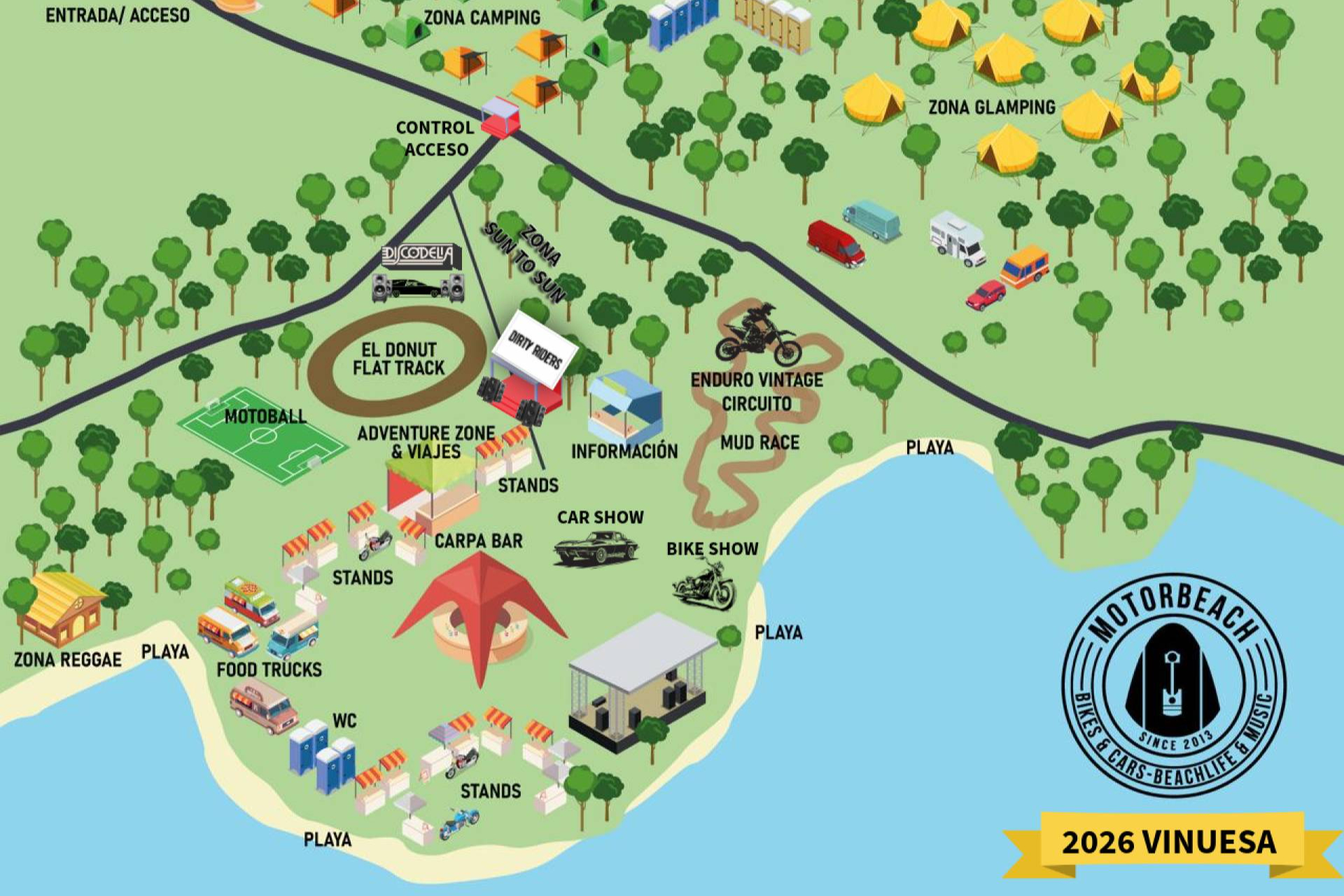 Rock & Roll, Motos y Libertad; Motorbeach vuelve a encender la comarca de pinares