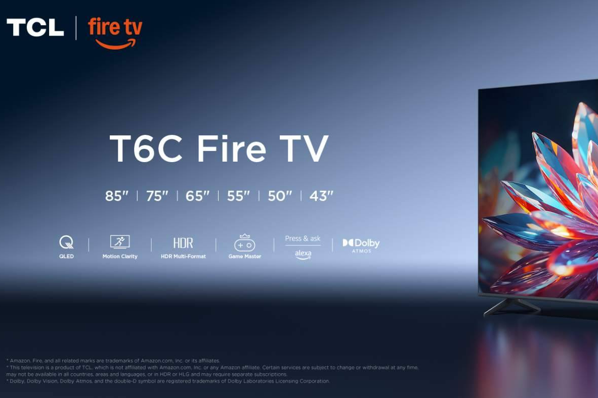Apuesta ganador este Black Friday con la nueva TCL T6C Fire TV