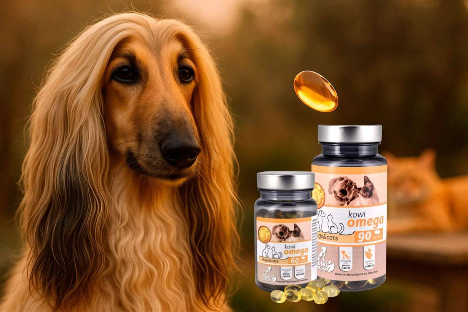 Kowi Nature; suplementos naturales para el bienestar de perros y gatos