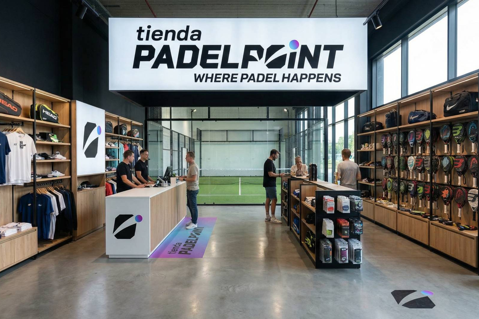 Tienda Padelpoint ofrece equipamiento y asesoramiento especializado para jugadores de pádel en España