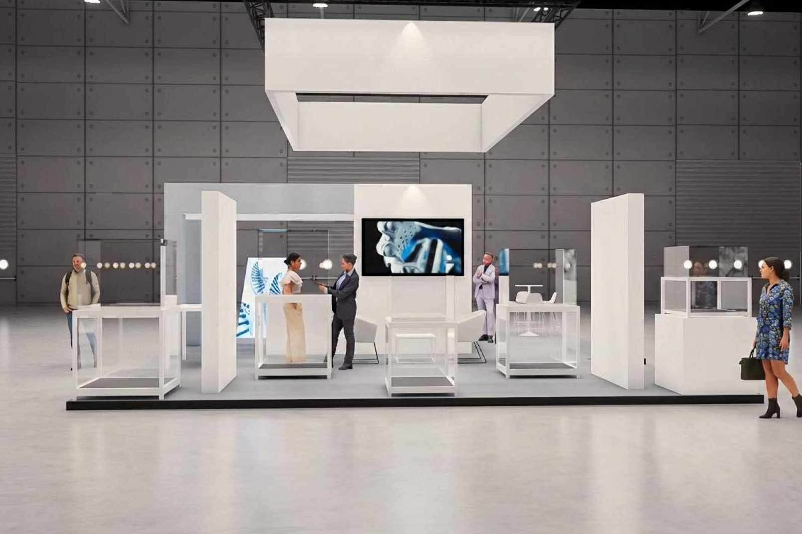 Stands para ferias; el modular se consolida como alternativa competitiva sin renunciar a creatividad