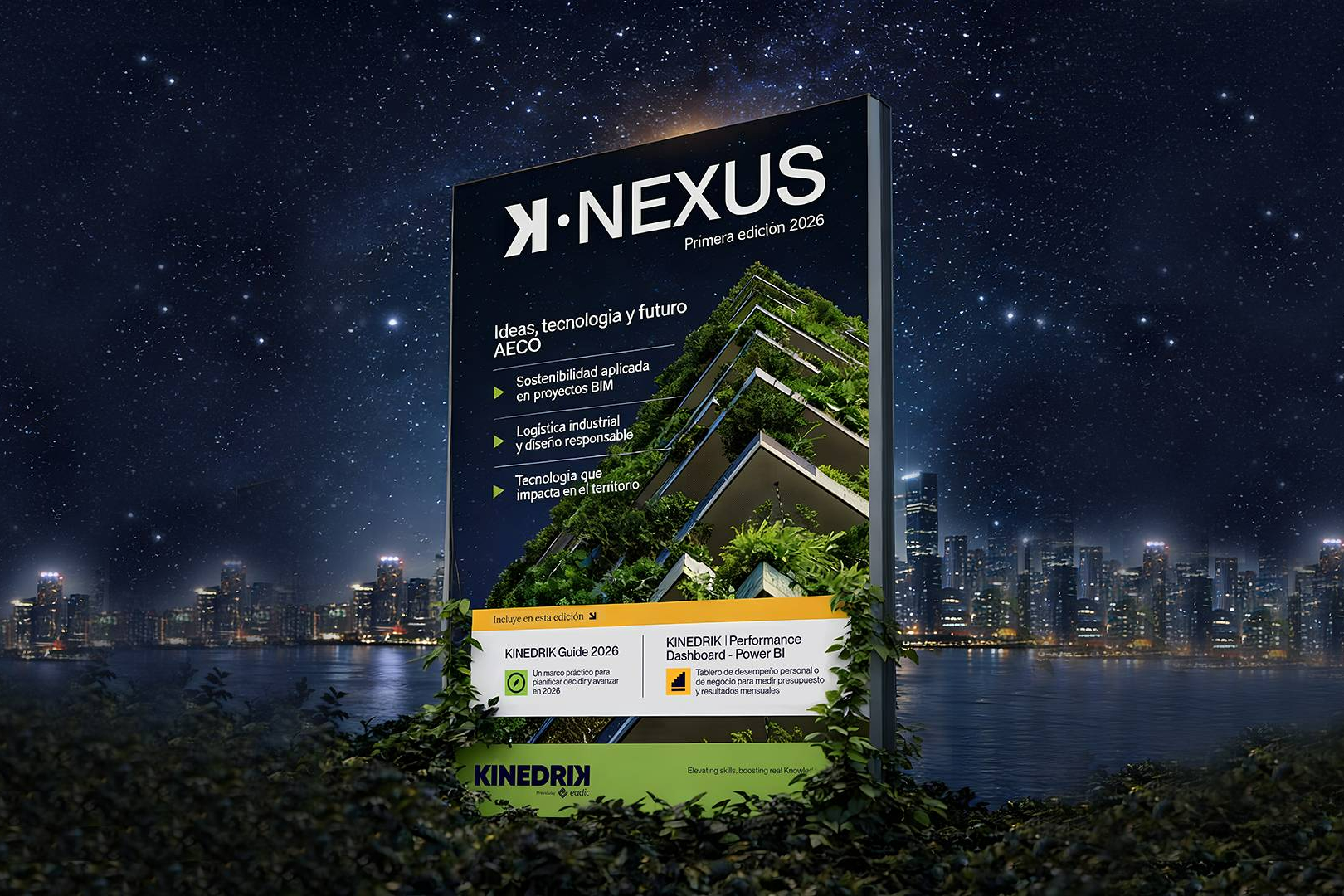 KINEDRIK lanza K.NEXUS, revista de análisis profesional del sector AECO