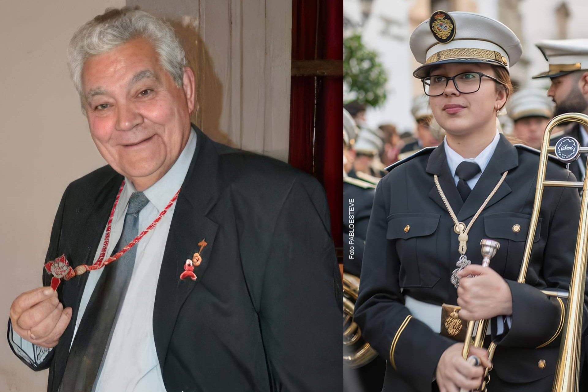 El legado de Emilio Arroyo sigue vivo en su nieta, Lorena González Arroyo, en la Semana Santa de Badajoz