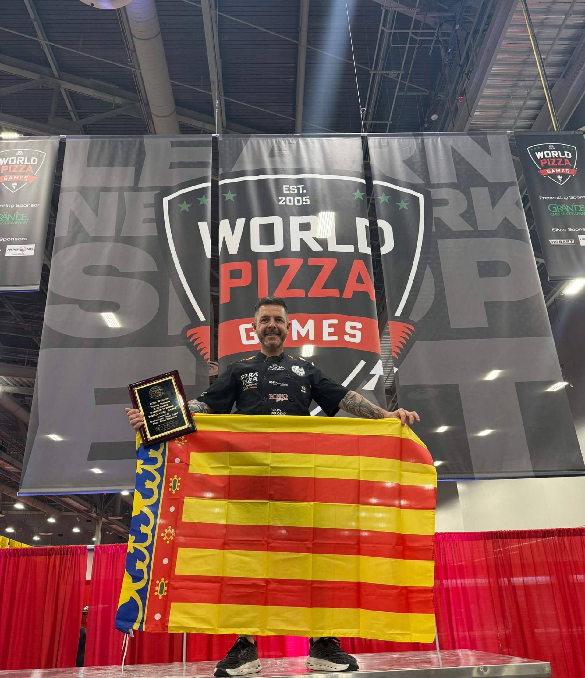 España triunfa en Las Vegas; Francis Tolu gana los World Pizza Games