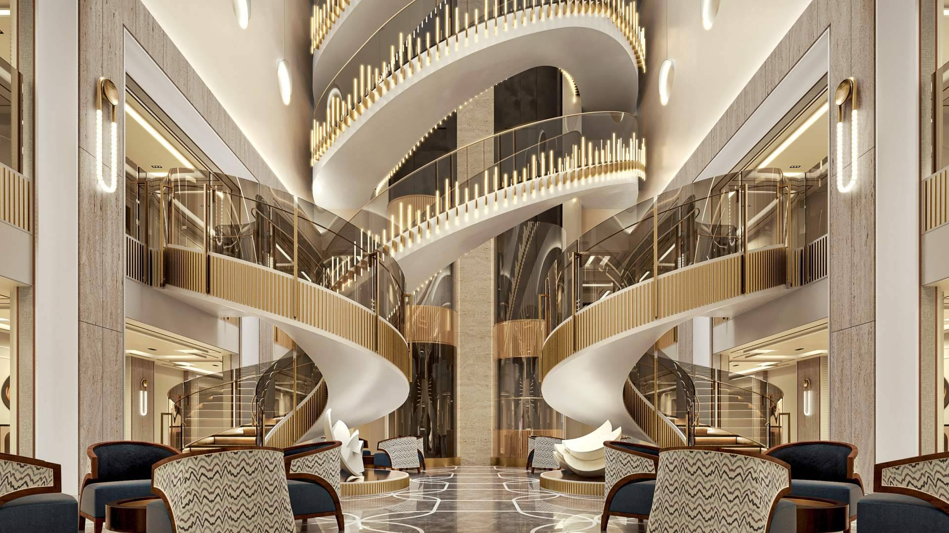 Barcelona acogerá el debut mundial del Seven Seas Prestige™, el nuevo hito del ultra lujo de Regent