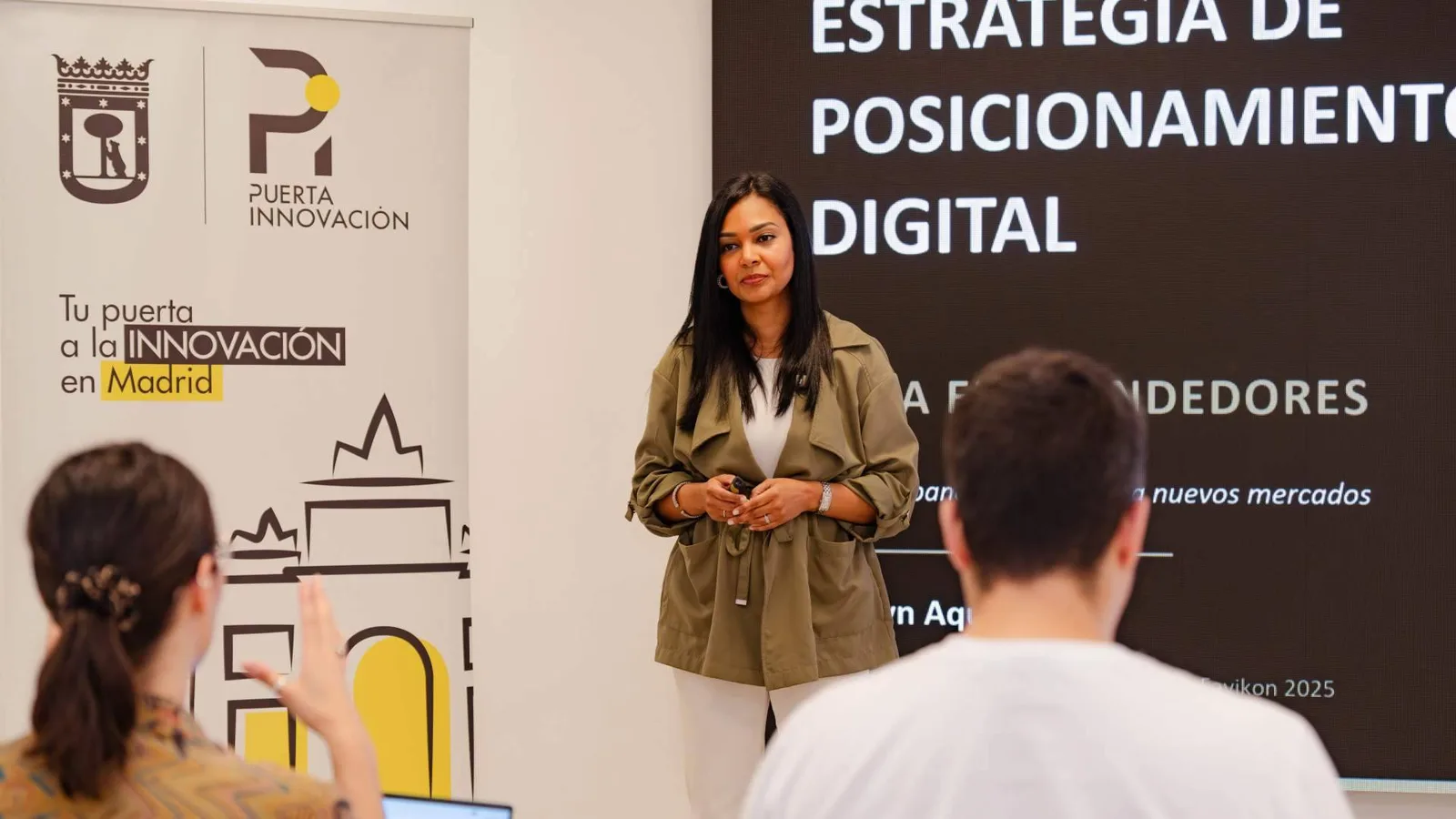 Darilyn Aquino impulsa el emprendimiento español desde Puerta Innovación del Ayuntamiento de Madrid
