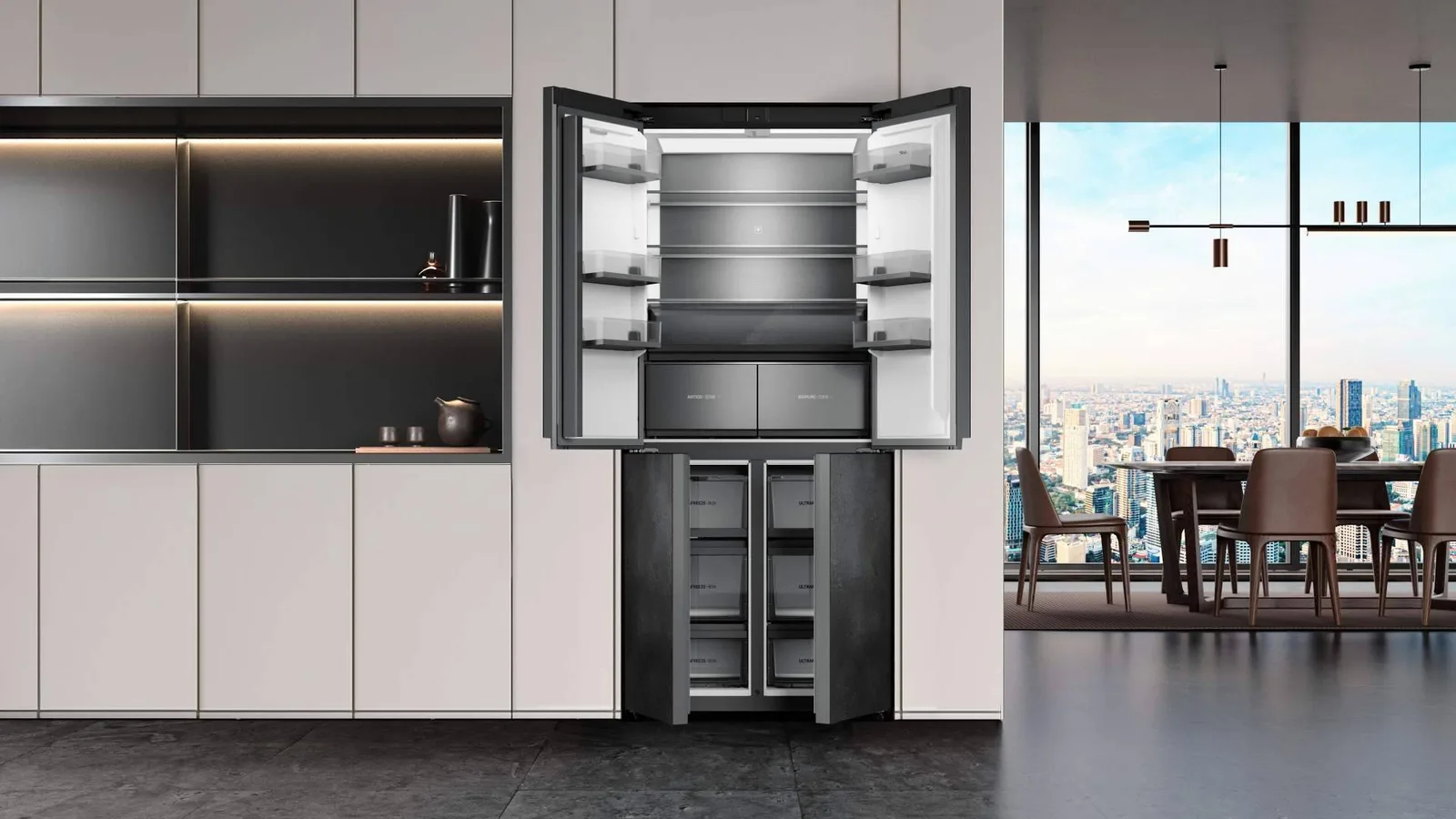 Teka gana capacidad interior en sus frigoríficos In-Line sin tocar el hueco de la cocina